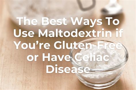 maltodextrin gluten